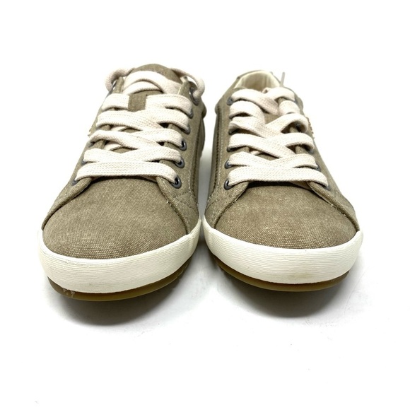 Taos Star casual sneakers khaki wash canvas - Picture 5 of 8
